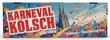 Пивной подарочный набор Kalea Karneval Kolsch Elferchen с бокалом 0.5 л &times; 11 шт 10337 фото