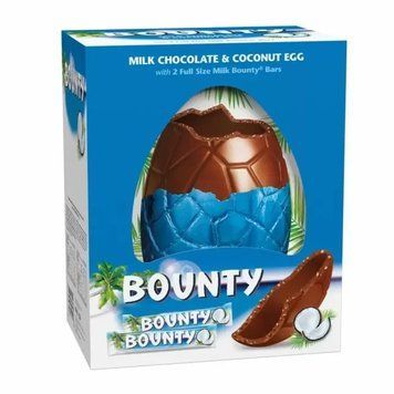 Огромное Шоколадное Яйцо Bounty Giant Easter Egg 494g 4677 фото