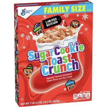 Хлопья Sugar Cookie Toast Crunch Limited Edition 547g 1447 фото