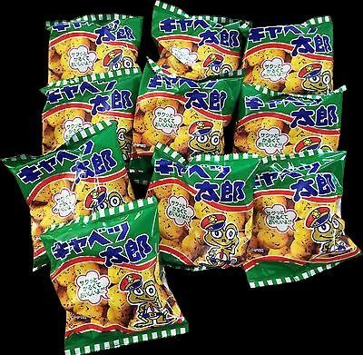 Японські снеки Yaokin Cabbage Taro Corn Puff Snack 90 г 7284 фото