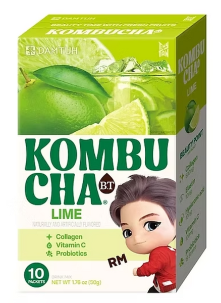 Комбуча Damtuh Kombucha BTS Lime 5г х 10шт 8241 фото