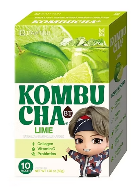 Комбуча Damtuh Kombucha BTS Lime 5г х 10шт 8241 фото