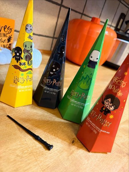 Набор для горячего шоколада Harry Potter Halloween Color Changing Cocoa Cones 224г 9502 фото