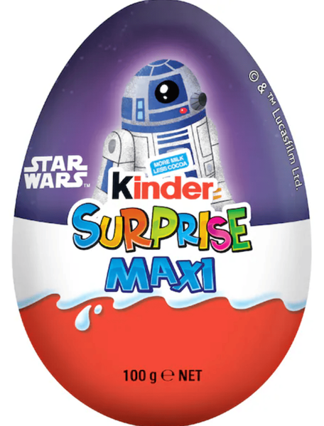 Шоколадное яйцо Kinder Surprise Maxi Star Wars 100г 10187 фото
