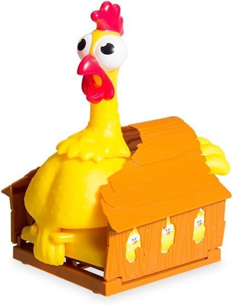 Настільна гра Chuck Screaming Egg laying Chicken Шалена курка з яйцями 9302 фото