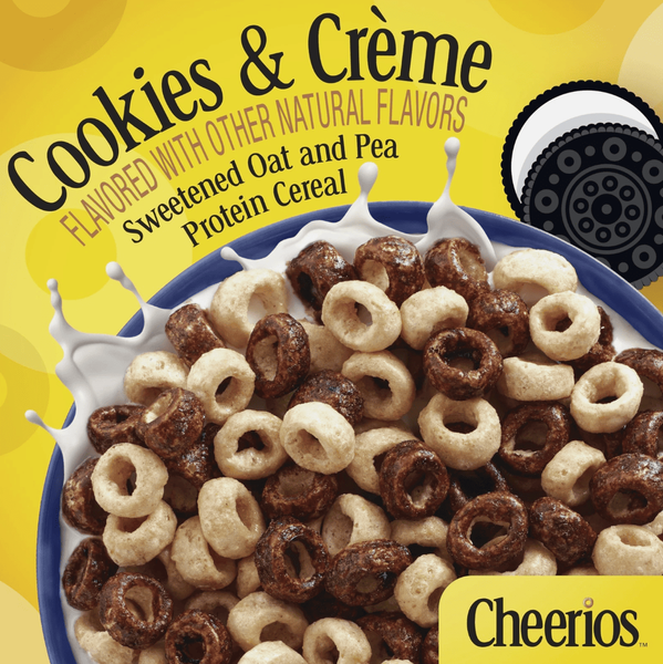 Сухий сніданок General Mills Cheerios Protein Cookies and Creme 425г 11503 фото