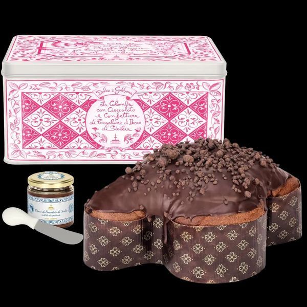 Пасхальный кекс Fiasconaro Dolce e Gabbana Colomba с клубникой и шоколадом, 1 кг 6454 фото