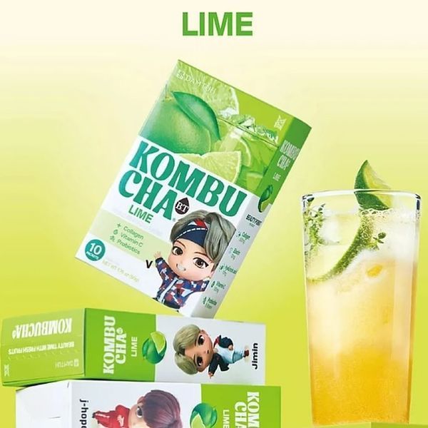 Комбуча Damtuh Kombucha BTS Lime 5г х 10шт 8241 фото