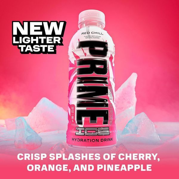 Напиток Prime Hydration Drink Ice Red Chill 500мл 8385 фото