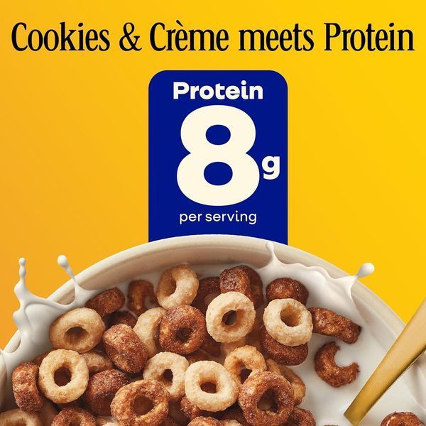 Сухий сніданок General Mills Cheerios Protein Cookies and Creme 425г 11503 фото