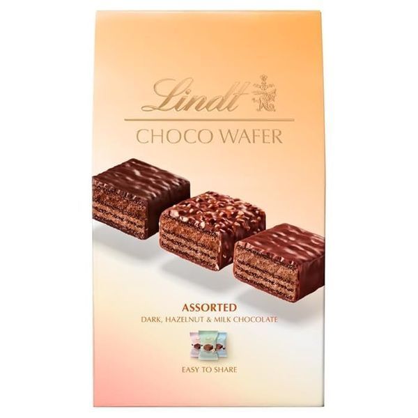 Шоколадные вафли Lindt Wafer Assorted Chocolate Sharing Box 138г 8144 фото