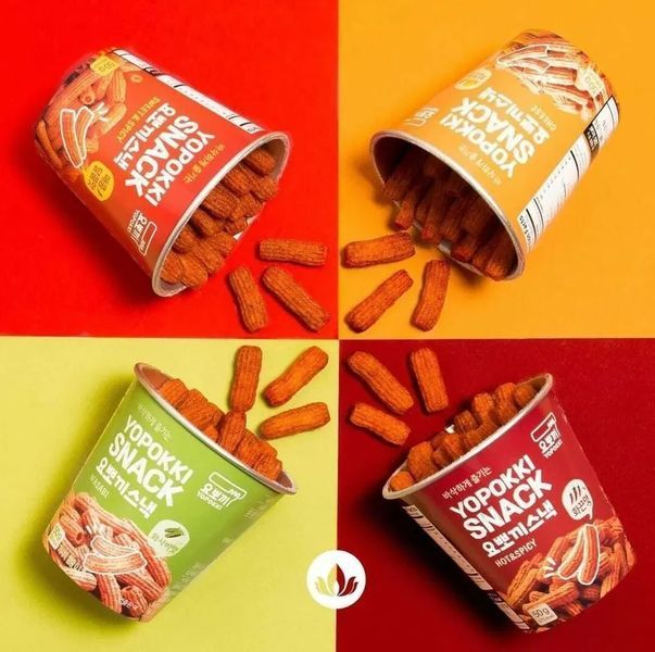 Снек Yopokki Snacks Rice Dough со вкусом васаби 50г 7078 фото