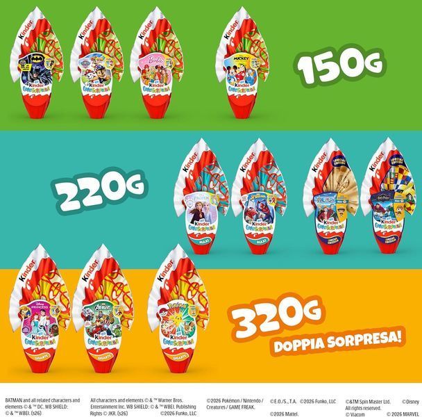 Шоколадне яйце Kinder GranSorpresa Batman 150г 8194 фото
