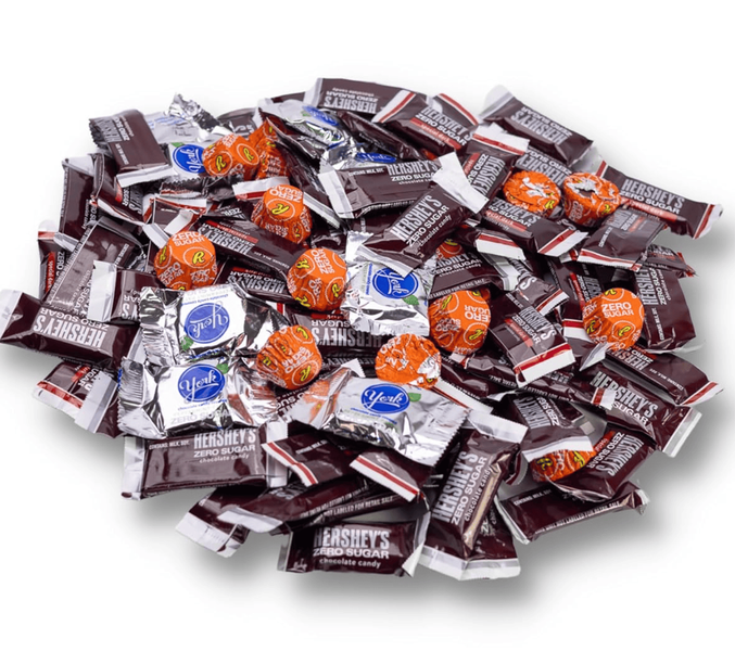 Конфеты Hershey's Reese's York Zero Sugar Assorted Flavored Candy 439г 11603 фото