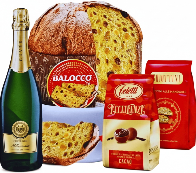 Подарочный набор RegaliDea Magico Natale Panettone 4&nbsp;компонента 9788 фото