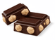 Шоколад Lindt Swiss Classic Gold Dark Chocolate and Hazelnut 300г 9988 фото 2