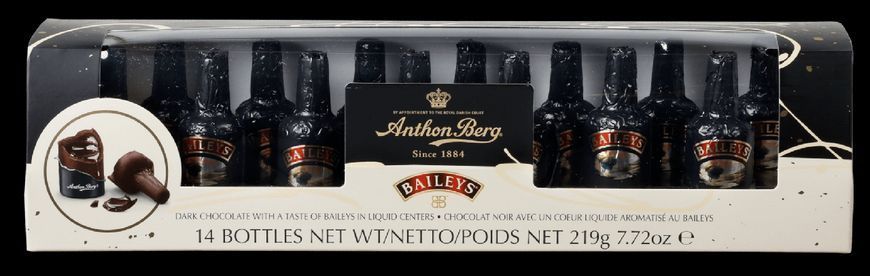 Шоколадні цукерки з лікером Anthon Berg Baileys Chocolate 24 шт 375 г 7389 фото