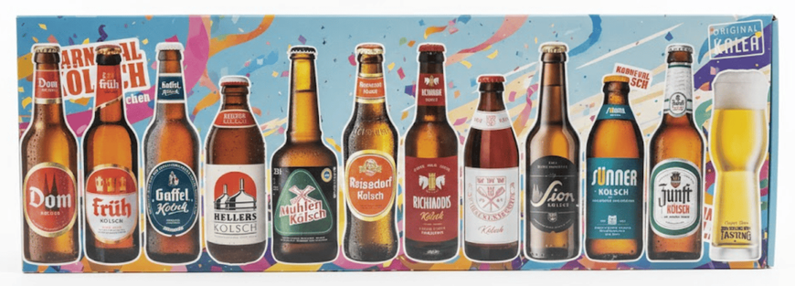 Пивной подарочный набор Kalea Karneval Kolsch Elferchen с бокалом 0.5 л &times; 11 шт 10337 фото