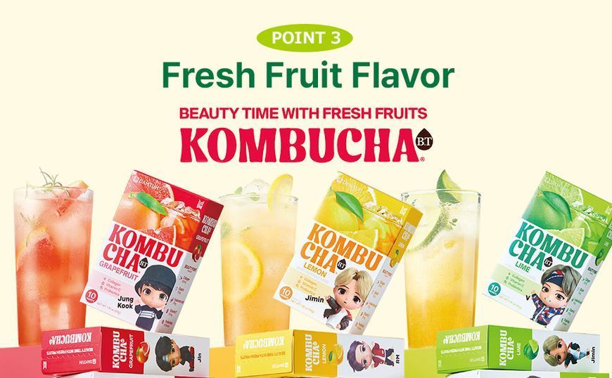 Комбуча Damtuh Kombucha BTS Lime 5г х 10шт 8241 фото