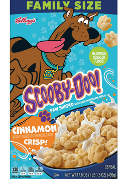 Сухой завтрак Kellogg's Cinnamon Crisp Scooby-Doo 499г 11504 фото