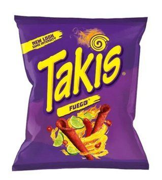 Чипсы Takis Fuego с острым перцем чили и лаймом 92,3 г 6827 фото