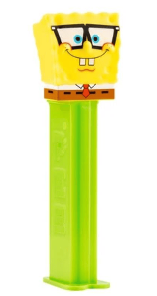 Диспенсер с конфетами Pez SpongeBob SquarePants Губка Боб 17г 10934 фото