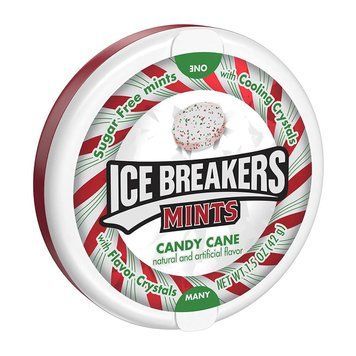 Леденцы ICE BREAKERS Candy Cane Sugar Free 42g 1539 фото