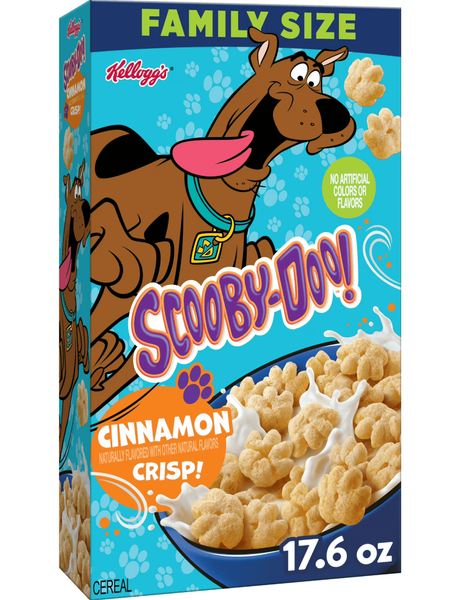 Сухий сніданок Kellogg's Cinnamon Crisp Scooby-Doo 499г 11504 фото
