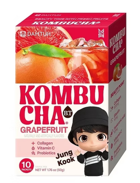 Комбуча Damtuh Kombucha BTS Grapefruit 5г х 10шт 8242 фото