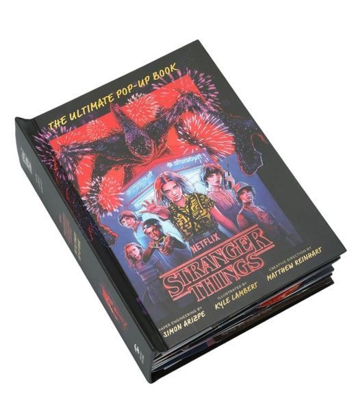 Интерактивная 3D книга Stranger Things The Ultimate Pop-Up Book 1шт 10138 фото