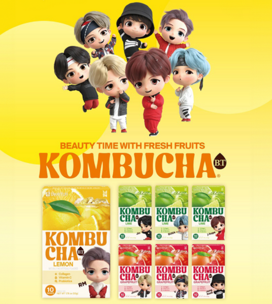 Комбуча Damtuh Kombucha BTS Grapefruit 5г х 10шт 8242 фото