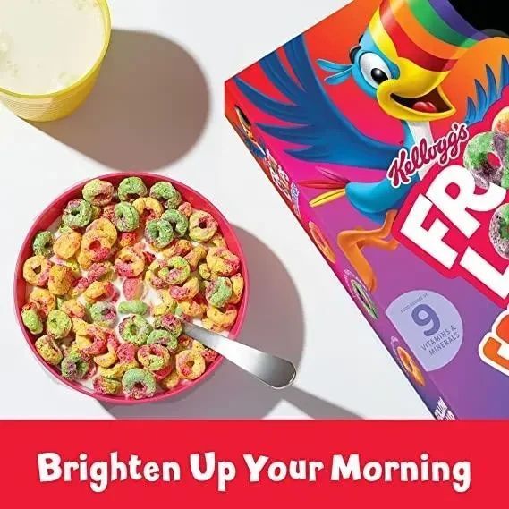Хлопья Kellogg's Froot Loops Color Mixups 232 g 4506 фото