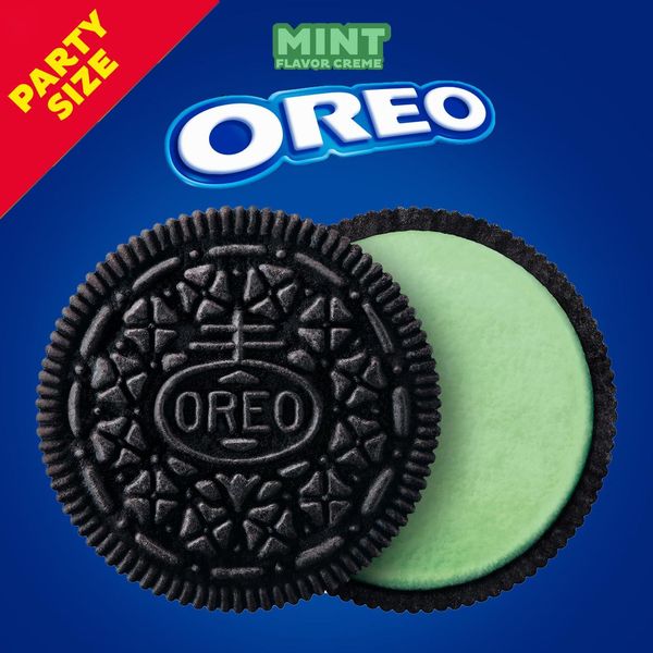 Печиво OREO Mint Chip Chocolate Sandwich Cookies Limited Edition 302 г 7186 фото