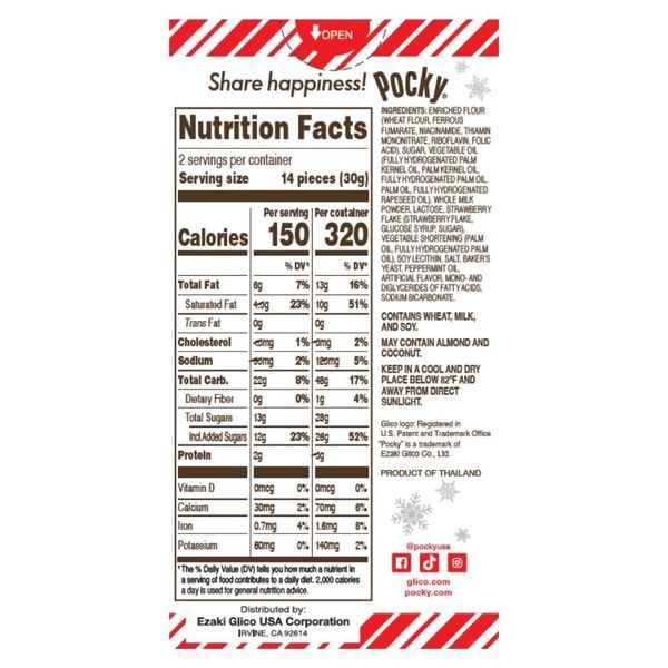 Палички Glico Pocky Peppermint 67г 9694 фото