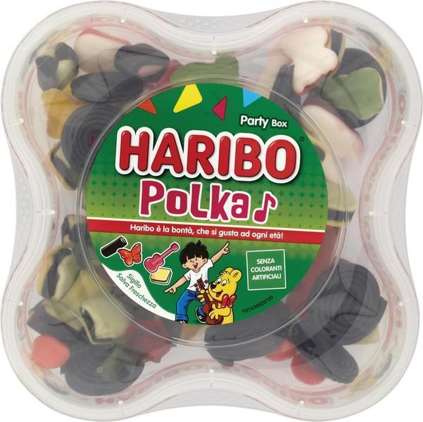 Желейные конфеты Haribo Polka Party Box 500г 6776 фото