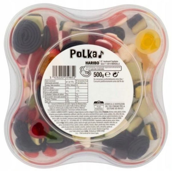 Желейные конфеты Haribo Polka Party Box 500г 6776 фото