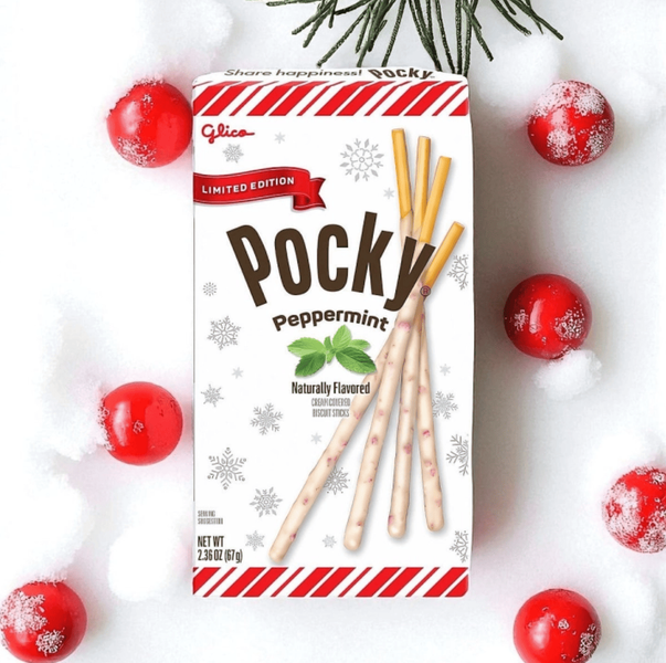 Палички Glico Pocky Peppermint 67г 9694 фото