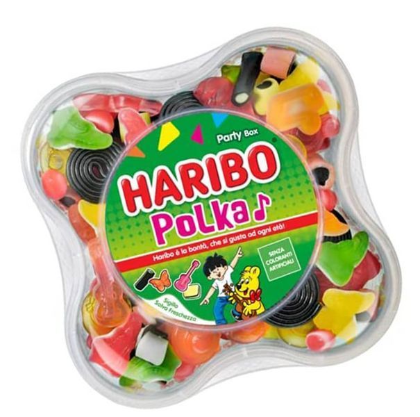 Желейные конфеты Haribo Polka Party Box 500г 6776 фото