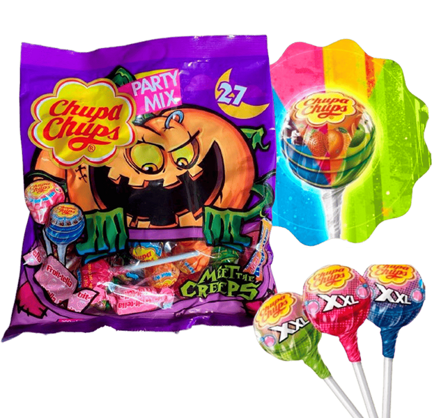 Набор конфет Chupa Chups Halloween Party Mix 300г 9253 фото