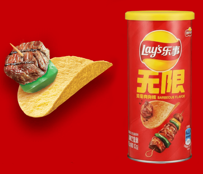 Чипсы Lay's Barbecue Flavor Potato Chips 62г 10432 фото