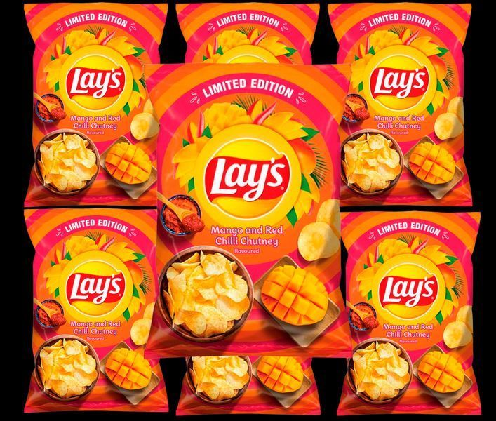 Чипсы Lay's Limited Edition со вкусом манго и красный чили 130г 7129 фото
