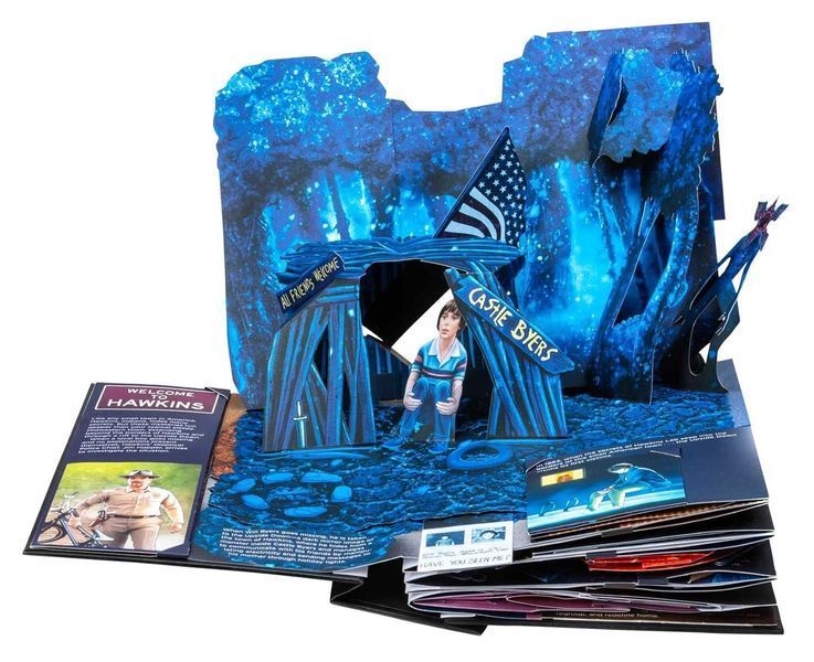 Интерактивная 3D книга Stranger Things The Ultimate Pop-Up Book 1шт 10138 фото