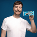 Белый шоколад Feastables Mr Beast Cookies Creme White Chocolate Bar 60г 7865 фото 3