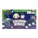 Леденцы в форме колец Beetlejuice Lollipop Rings Box 20шт 240 г 7335 фото 7