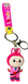 Рожевий силіконовий брелок Лабубу Cute Love Backpack Labubu Silicone Keychain 6.9 см, 1шт 8953 фото 1