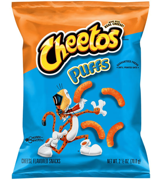Кукурудзяні палички Cheetos Puffs Cheese Flavored Snacks 70.8г 10783 фото