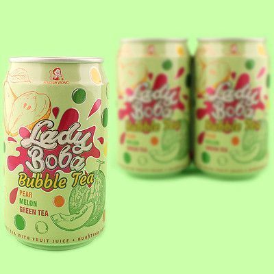Напиток Lady Boba Bubble Tea со вкусом с грушей и дыней 320 мл 6764 фото