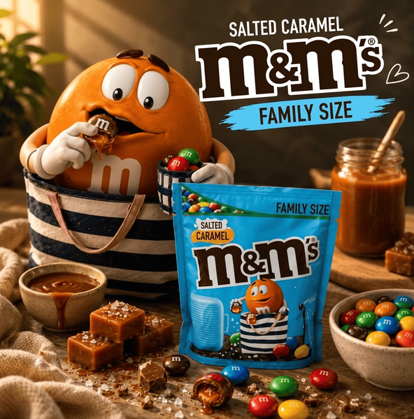 Драже M&M's Salted Caramel 310г 11456 фото