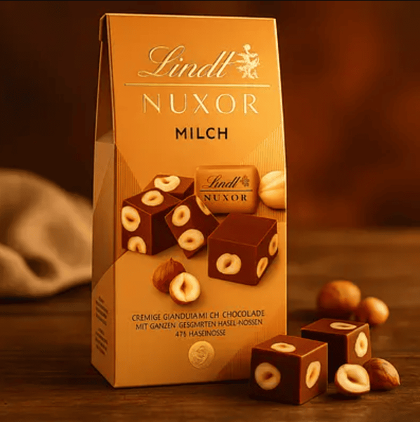 Шоколадные конфеты Lindt Nuxor Milch 103г 10584 фото