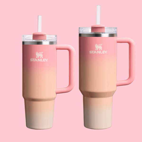 Термокружка Stanley The Quencher H2.0 Flowstate Tumbler Pink Mesa Sunset&nbsp;887 мл 9504 фото